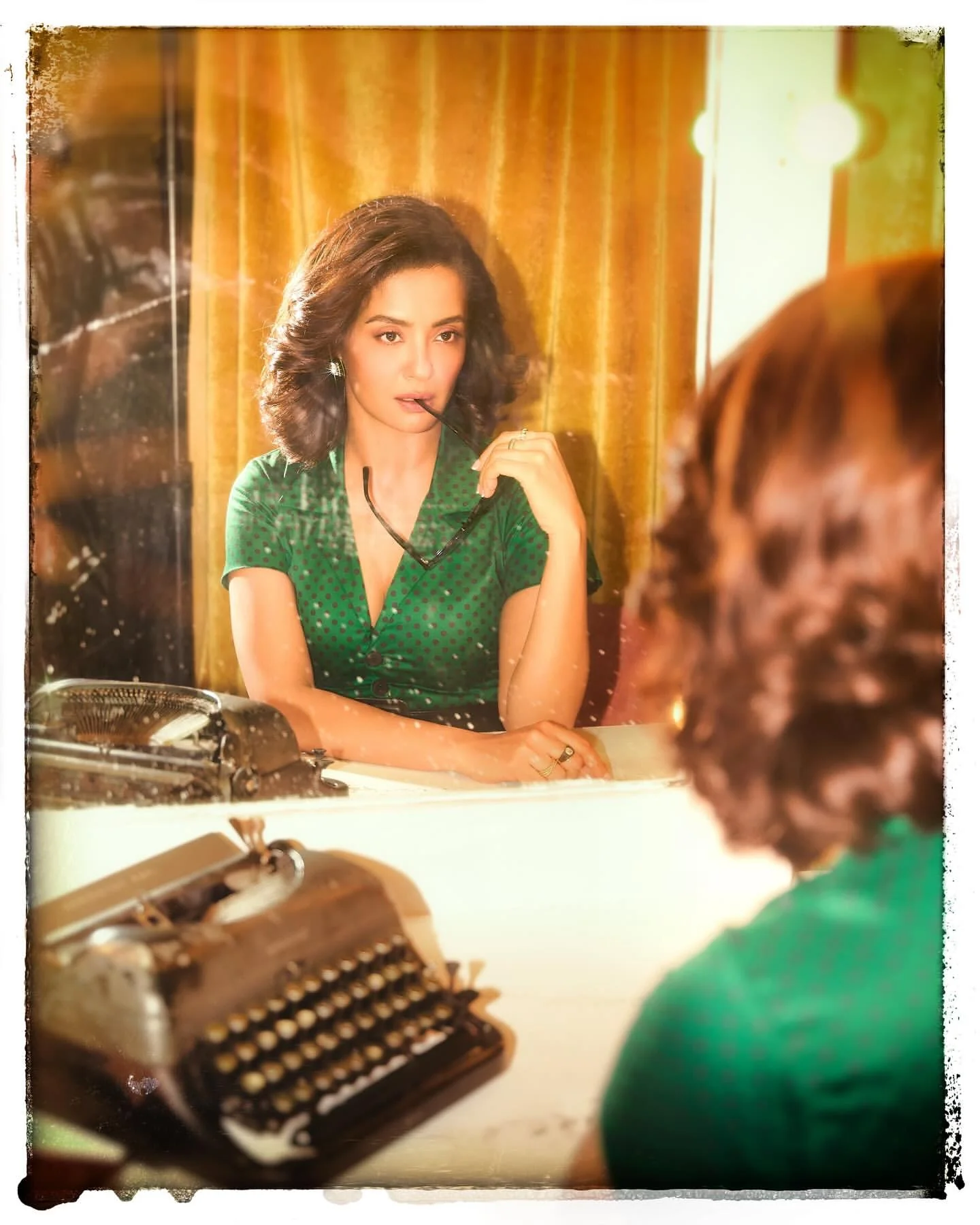 VINTAGE POLKA DRESS - Image 8